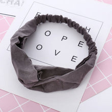 Load image into Gallery viewer, Women Flora Printed Headband Rope Elastic Hair Bands Hair Gum Clip Women Female Turban Hair Accessories haarbanden voor vrouwen