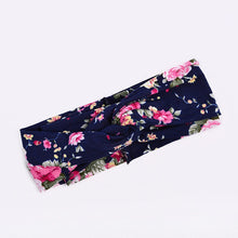 Load image into Gallery viewer, Women Flora Printed Headband Rope Elastic Hair Bands Hair Gum Clip Women Female Turban Hair Accessories haarbanden voor vrouwen
