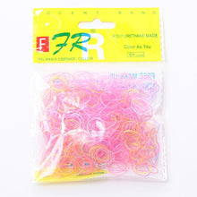 Load image into Gallery viewer, 1000PCS/Lot Disposable Gum For Hair Children TPU Rubber Bands Ponytail Holder Elastic Hair Band Girls Scrunchie Hair Accessories