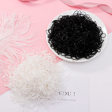 Load image into Gallery viewer, 1000PCS/Lot Disposable Gum For Hair Children TPU Rubber Bands Ponytail Holder Elastic Hair Band Girls Scrunchie Hair Accessories