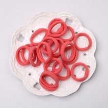 Load image into Gallery viewer, 50pcs/lot kids hair rope Hair Accessories Scrunchy Elastic Hair Bands HairBand Girls decorations Rubber Band for hair 3cm