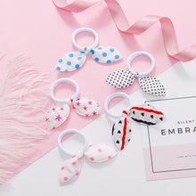 Load image into Gallery viewer, New 5PCS/Lot Fashion Rabbit Elastic Hair Bands Hair Accessories For Girls Cute Ponytail Holder Rubber Bands Children Scrunchies