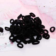 Load image into Gallery viewer, 100pcs Wholesale Girls 1.5cm Colorful Small Ring Elastic Hair Bands Ponytail Holder Rubber Bands Scrunchie Kids Hair Accessories