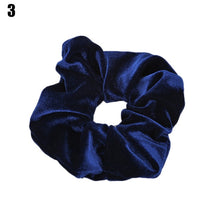 Load image into Gallery viewer, Luxury Elastic Hair Bands Soft Velvet Hair Scrunchie Ponytail Donut Grip Loop Holder Stretchy Hair Band Women Hair Accessories