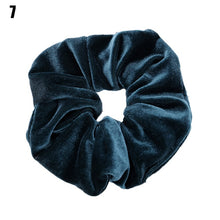 Load image into Gallery viewer, Luxury Elastic Hair Bands Soft Velvet Hair Scrunchie Ponytail Donut Grip Loop Holder Stretchy Hair Band Women Hair Accessories