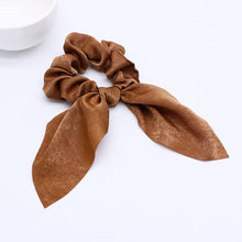 Load image into Gallery viewer, 2019 New Bow Streamers Hair Ring Fashion Ribbon Girl Hair Bands Scrunchies Ponytail Hair Bows Girl Holder Rope Hair Accessories