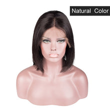 Load image into Gallery viewer, Maxglam Short Lace Front Human Hair Wigs Blonde 613 Human Hair Lace Frontal Wig Brazilian Hair Bob Wig For Black Women