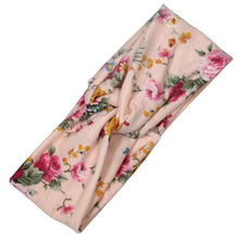 Load image into Gallery viewer, Women Flora Printed Headband Rope Elastic Hair Bands Hair Gum Clip Women Female Turban Hair Accessories haarbanden voor vrouwen