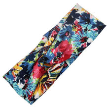 Load image into Gallery viewer, Women Flora Printed Headband Rope Elastic Hair Bands Hair Gum Clip Women Female Turban Hair Accessories haarbanden voor vrouwen