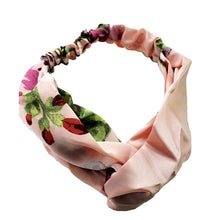 Load image into Gallery viewer, Women Flora Printed Headband Rope Elastic Hair Bands Hair Gum Clip Women Female Turban Hair Accessories haarbanden voor vrouwen