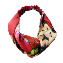 Load image into Gallery viewer, Women Flora Printed Headband Rope Elastic Hair Bands Hair Gum Clip Women Female Turban Hair Accessories haarbanden voor vrouwen
