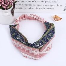 Load image into Gallery viewer, Women Flora Printed Headband Rope Elastic Hair Bands Hair Gum Clip Women Female Turban Hair Accessories haarbanden voor vrouwen