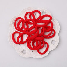 Load image into Gallery viewer, 50pcs/lot kids hair rope Hair Accessories Scrunchy Elastic Hair Bands HairBand Girls decorations Rubber Band for hair 3cm