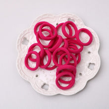 Load image into Gallery viewer, 50pcs/lot kids hair rope Hair Accessories Scrunchy Elastic Hair Bands HairBand Girls decorations Rubber Band for hair 3cm