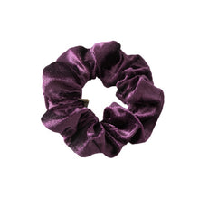 Load image into Gallery viewer, Solid Lady Hair Scrunchies Ring Elastic Hair Bands Pure Color Bobble Sports Dance Velvet Soft Charming Scrunchie Hairband
