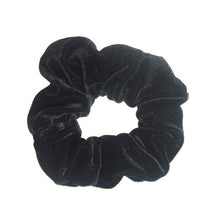 Load image into Gallery viewer, Solid Lady Hair Scrunchies Ring Elastic Hair Bands Pure Color Bobble Sports Dance Velvet Soft Charming Scrunchie Hairband