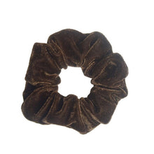 Load image into Gallery viewer, Solid Lady Hair Scrunchies Ring Elastic Hair Bands Pure Color Bobble Sports Dance Velvet Soft Charming Scrunchie Hairband