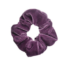 Load image into Gallery viewer, Solid Lady Hair Scrunchies Ring Elastic Hair Bands Pure Color Bobble Sports Dance Velvet Soft Charming Scrunchie Hairband