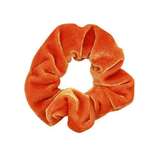 Load image into Gallery viewer, Solid Lady Hair Scrunchies Ring Elastic Hair Bands Pure Color Bobble Sports Dance Velvet Soft Charming Scrunchie Hairband