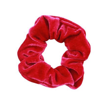 Load image into Gallery viewer, Solid Lady Hair Scrunchies Ring Elastic Hair Bands Pure Color Bobble Sports Dance Velvet Soft Charming Scrunchie Hairband