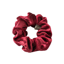 Load image into Gallery viewer, Solid Lady Hair Scrunchies Ring Elastic Hair Bands Pure Color Bobble Sports Dance Velvet Soft Charming Scrunchie Hairband
