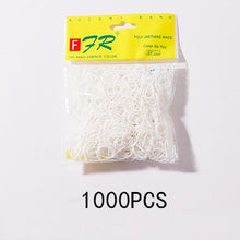 Load image into Gallery viewer, 200/1000PCS Cute Girls Colourful Ring Disposable Elastic Hair Bands Ponytail Holder Rubber Band Scrunchies Kids Hair Accessories