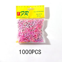 Load image into Gallery viewer, 200/1000PCS Cute Girls Colourful Ring Disposable Elastic Hair Bands Ponytail Holder Rubber Band Scrunchies Kids Hair Accessories
