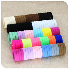 Load image into Gallery viewer, 40 Pc Girl elastic hair bands Black White Hair accessories 2019 Gum For Hair ponytail Rubber Bands holder gumki do wlosow isnice
