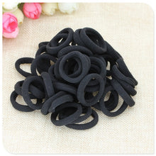 Load image into Gallery viewer, 40 Pc Girl elastic hair bands Black White Hair accessories 2019 Gum For Hair ponytail Rubber Bands holder gumki do wlosow isnice