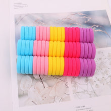 Load image into Gallery viewer, 50pcs/lot kids hair rope Hair Accessories Scrunchy Elastic Hair Bands HairBand Girls decorations Rubber Band for hair 3cm