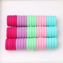 Load image into Gallery viewer, 50pcs/lot kids hair rope Hair Accessories Scrunchy Elastic Hair Bands HairBand Girls decorations Rubber Band for hair 3cm