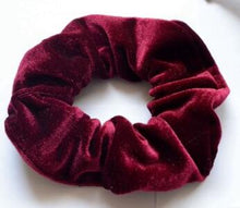 Load image into Gallery viewer, New arrival women's winter velvet hair Scrunchies Hair Tie Hair Accessories Ponytail Holder Hair