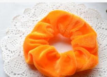 Load image into Gallery viewer, New arrival women's winter velvet hair Scrunchies Hair Tie Hair Accessories Ponytail Holder Hair