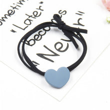 Load image into Gallery viewer, 1PCS Lovely Clover Gray Ball Elastic Hair Bands Toys For Girls Handmade Bow Headband Scrunchy Kids Hair Accessories For Womens