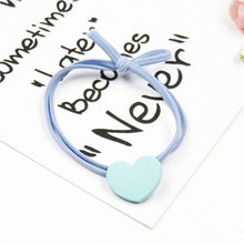 Load image into Gallery viewer, 1PCS Lovely Clover Gray Ball Elastic Hair Bands Toys For Girls Handmade Bow Headband Scrunchy Kids Hair Accessories For Womens
