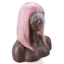 Load image into Gallery viewer, Luvin wigs for Black women 613 blonde Lace Front Wigs Natural Straight Brazilian Human Hair ombre Short Bob Lace Frontal Wigs
