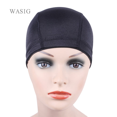 6pcs Glueless Hair Net Wig Liner Cheap Wig Caps For Making Wigs Spandex Net Elastic Dome Wig Cap