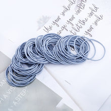 Load image into Gallery viewer, AWAYT 50pcs/Set 5CM Hair Accessories Women Rubber Bands Scrunchy Elastic Hair Bands Girls Headband Decorations Ties Gum for Hair