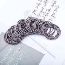 Load image into Gallery viewer, AWAYT 50pcs/Set 5CM Hair Accessories Women Rubber Bands Scrunchy Elastic Hair Bands Girls Headband Decorations Ties Gum for Hair