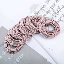 Load image into Gallery viewer, AWAYT 50pcs/Set 5CM Hair Accessories Women Rubber Bands Scrunchy Elastic Hair Bands Girls Headband Decorations Ties Gum for Hair