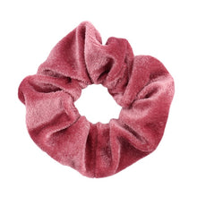 Load image into Gallery viewer, Women Solid Velvet Scrunchie Elastic Hair Bands Ponytail Holder Hair Scrunchies Rubber Band Headband Gum For Hair Accessories