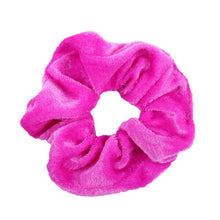Load image into Gallery viewer, Women Solid Velvet Scrunchie Elastic Hair Bands Ponytail Holder Hair Scrunchies Rubber Band Headband Gum For Hair Accessories
