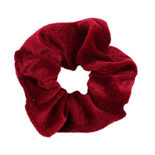 Load image into Gallery viewer, Women Solid Velvet Scrunchie Elastic Hair Bands Ponytail Holder Hair Scrunchies Rubber Band Headband Gum For Hair Accessories