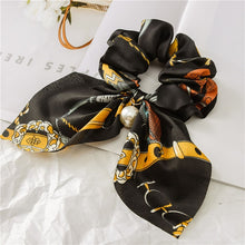 Load image into Gallery viewer, 2019 New Bow Streamers Hair Ring Fashion Ribbon Girl Hair Bands Scrunchies Ponytail Hair Bows Girl Holder Rope Hair Accessories