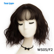 Load image into Gallery viewer, Your Style 43 colors Synthetic Short Wavy BOB Wigs Womens Brown Black  Natural Hair Wigs Female Heat Resistant Fiber