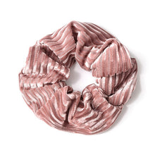 Load image into Gallery viewer, Solid Lady Hair Scrunchies Ring Elastic Hair Bands Pure Color Bobble Sports Dance Velvet Soft Charming Scrunchie Hairband